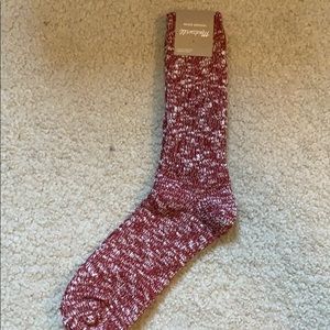 MADEWELL mens ribbed trouser socks